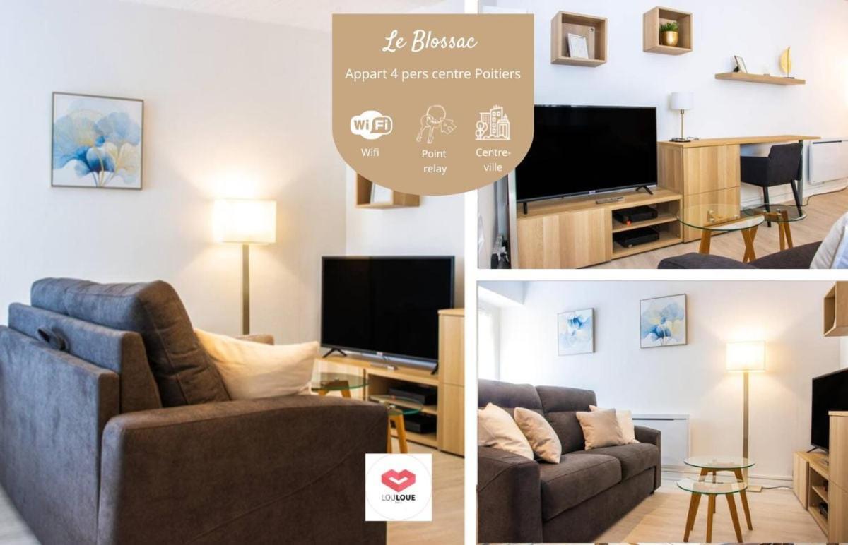 Le Blossac - Charmant T1Bis Entierement Neuf ! Poitiers Eksteriør billede